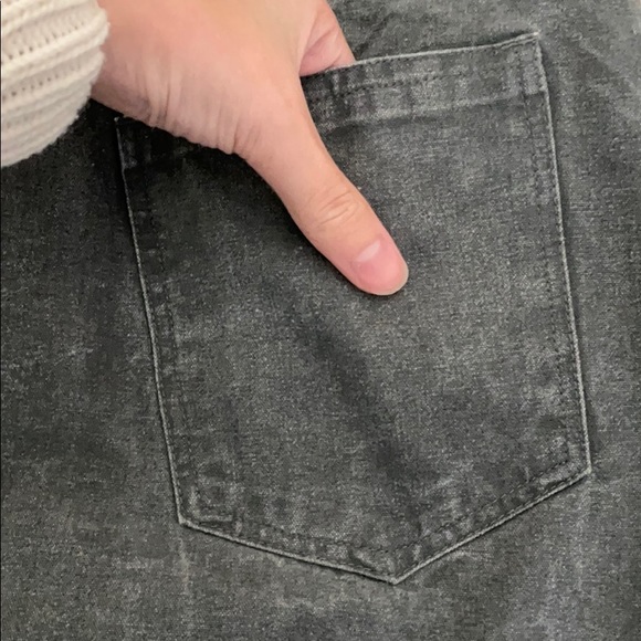 Vintage NWOT Grey High-Waisted Skirt - Picture 3 of 6